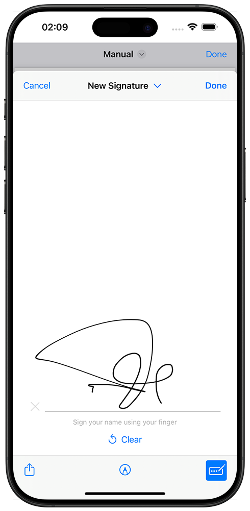 PDF Editor_iPhone screenshot