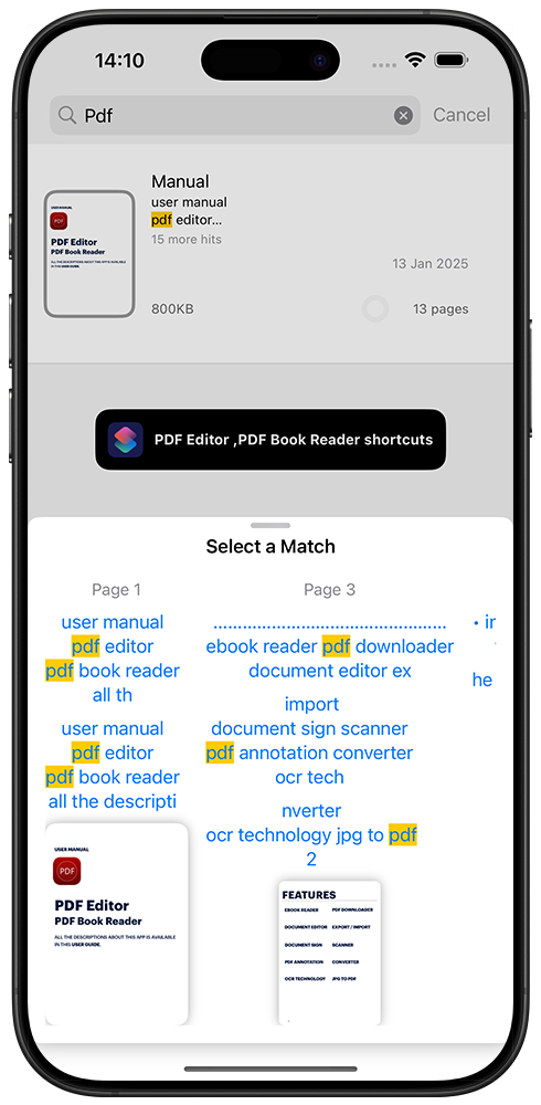 PDF Editor_iPhone screenshot